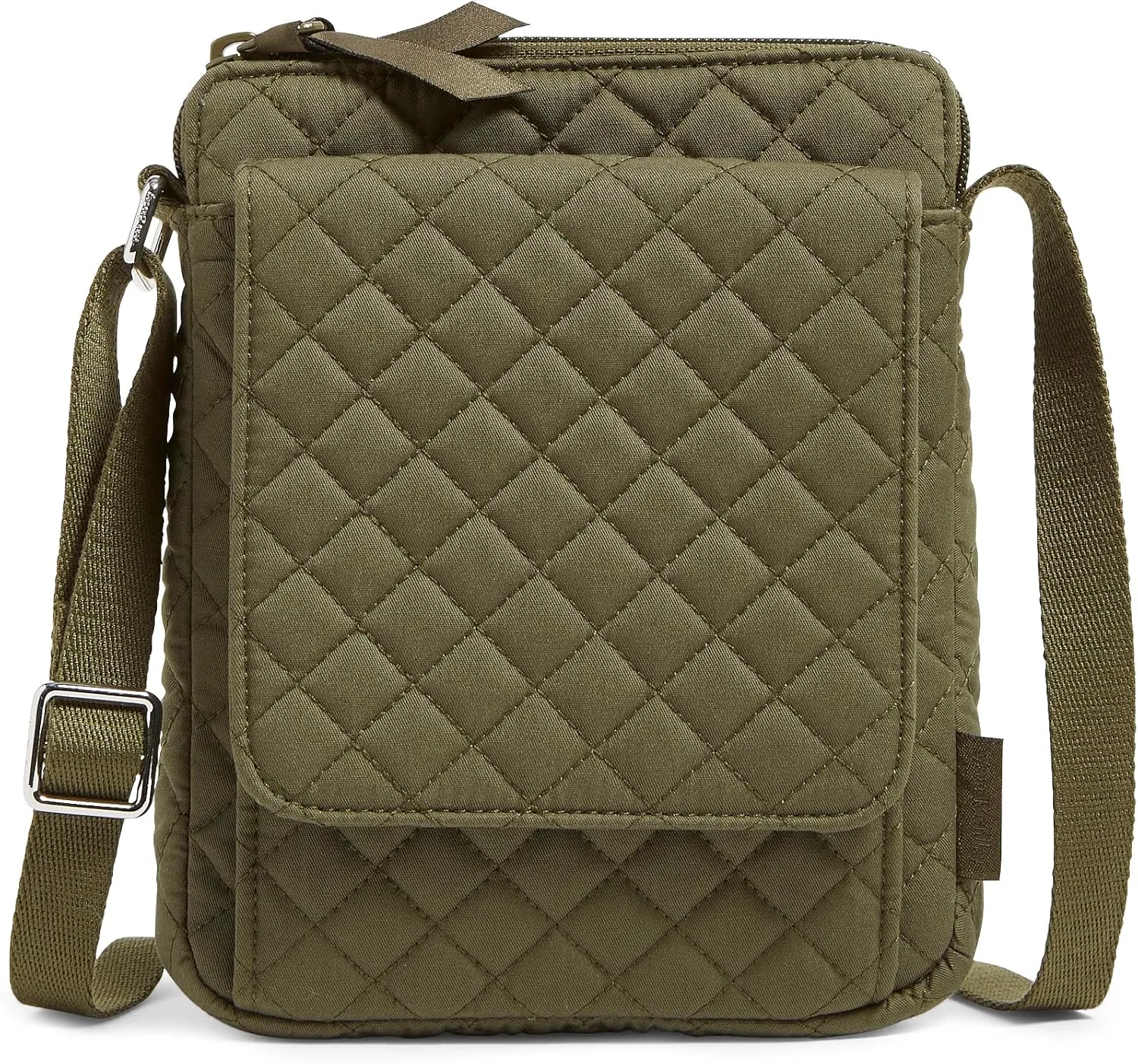 Vera Bradley Women's Cotton Mini Hipster Crossbody Purse with RFID Protection