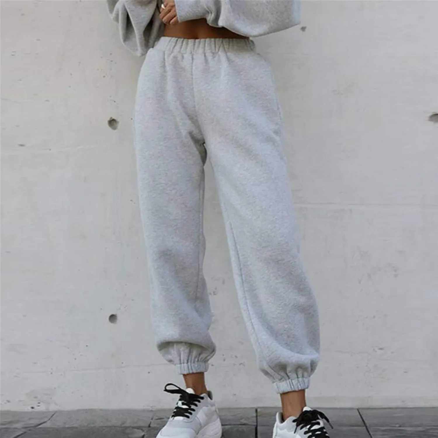 Womens 2 Piece Outfits Lounge Hoodie Sweatsuit Sets Y2k Oversized Fleece Sweatshirt Baggy Fall Fashion Sweatpants