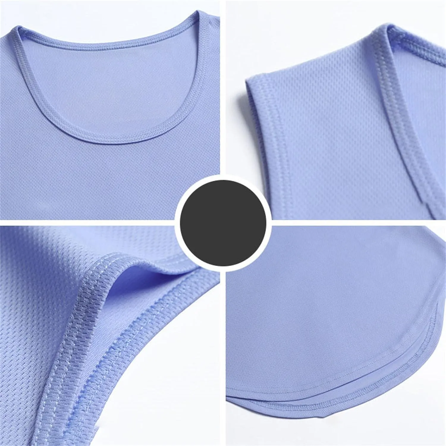 Womens Casual Tank Tops Sleeveless Slim Athletic Lightweight Camis Crewneck Quick Dry Yoga Fashion T Shirt 2025