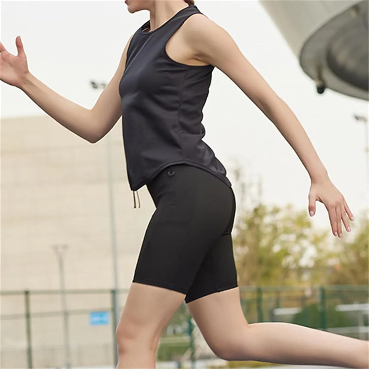 Womens Casual Tank Tops Sleeveless Slim Athletic Lightweight Camis Crewneck Quick Dry Yoga Fashion T Shirt 2025