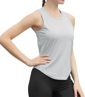 Womens Casual Tank Tops Sleeveless Slim Athletic Lightweight Camis Crewneck Quick Dry Yoga Fashion T Shirt 2025
