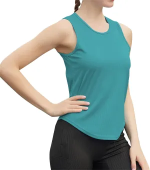 Womens Casual Tank Tops Sleeveless Slim Athletic Lightweight Camis Crewneck Quick Dry Yoga Fashion T Shirt 2025