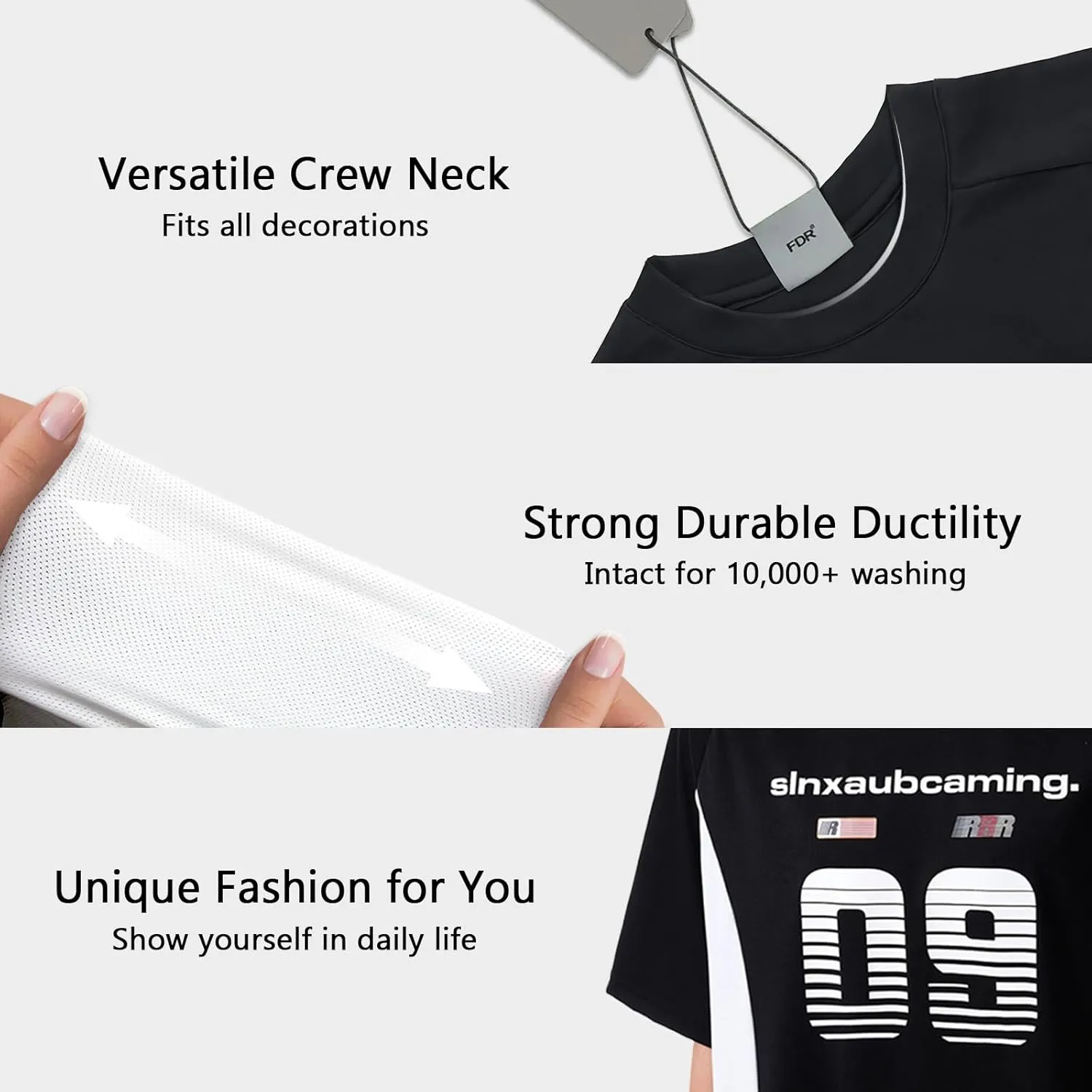 Women's Quick-Dry Workout T-Shirts - Moisture Wicking Fitness Tops for Running & Yoga