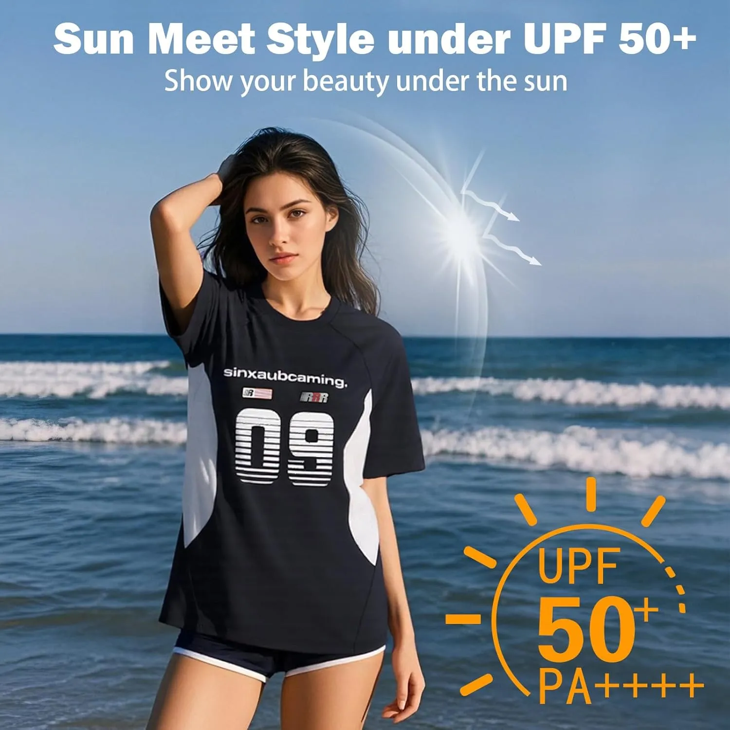 Women's Quick-Dry Workout T-Shirts - Moisture Wicking Fitness Tops for Running & Yoga