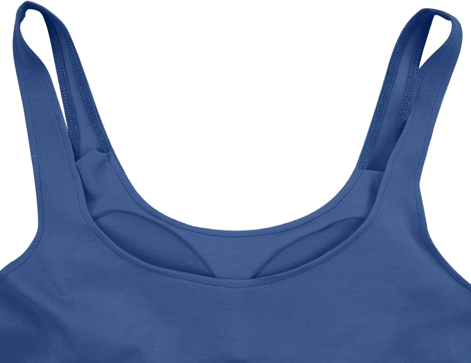 Womens Shelf Bra Tank Tops Racerback Workout Summer Casual Camis Yoga Shirt Cotton Soft Gym Outfits Undershirt