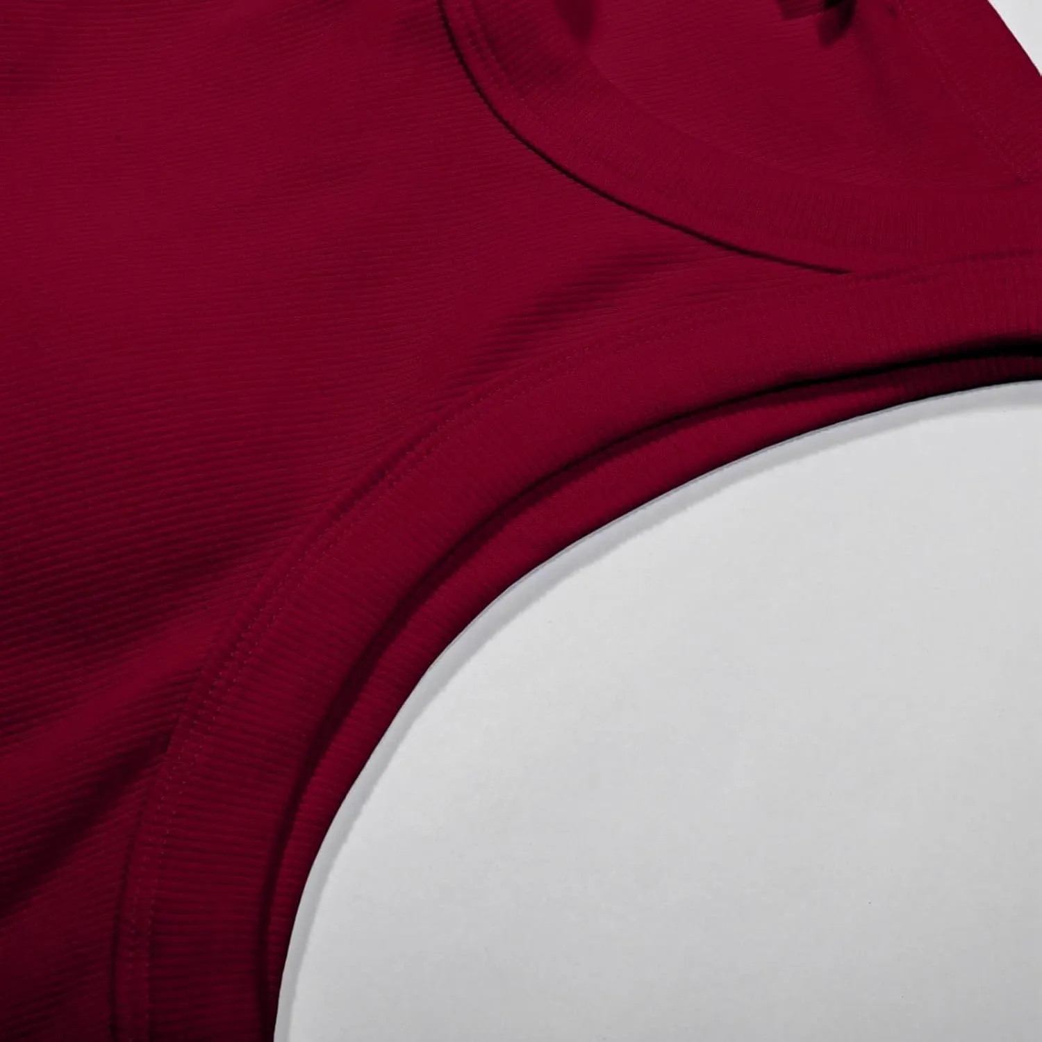 Womens Shelf Bra Tank Tops Racerback Workout Summer Round Neck Solid Camis Yoga Shirt Gym Outfits Layering Undershirt