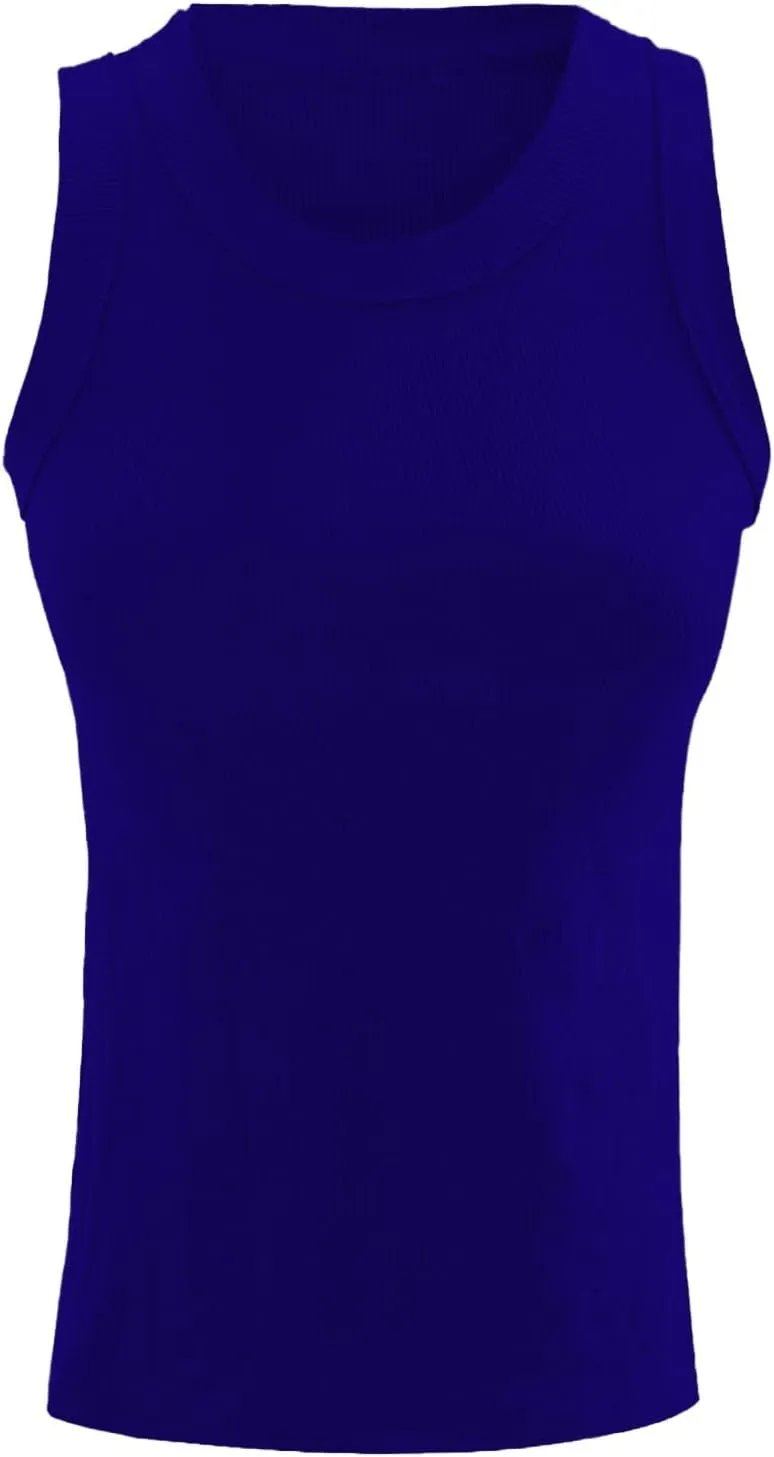 Womens Shelf Bra Tank Tops Solid Color Workout Camis Yoga Shirt Casual Y2K Fitness Spring Summer Cotton Undershirt