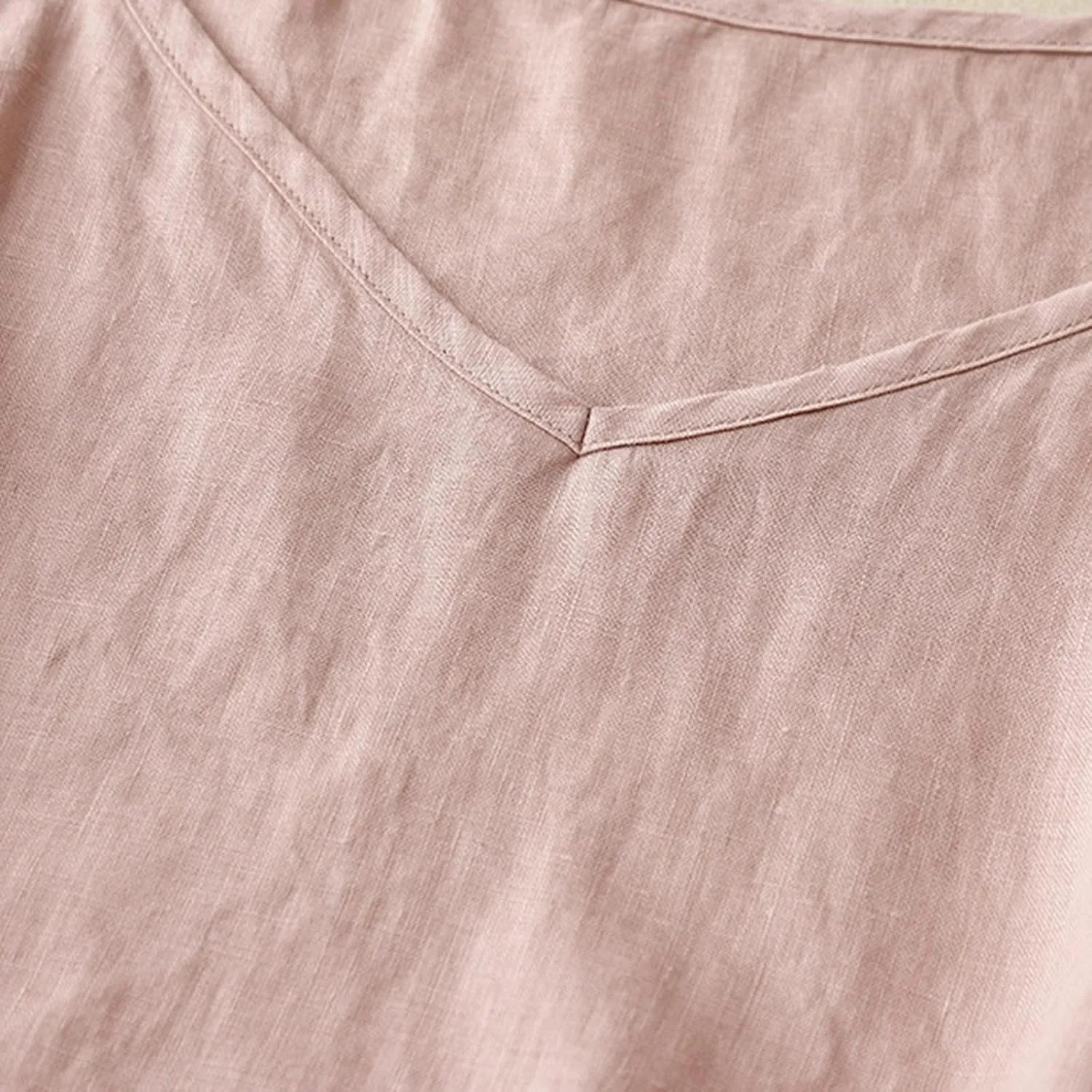 Womens Tank Tops Linen Causal V-Neck Sleeveless Fashion Camisole Tops Summer Loose Fit Spaghetti Strap Cami Shirts