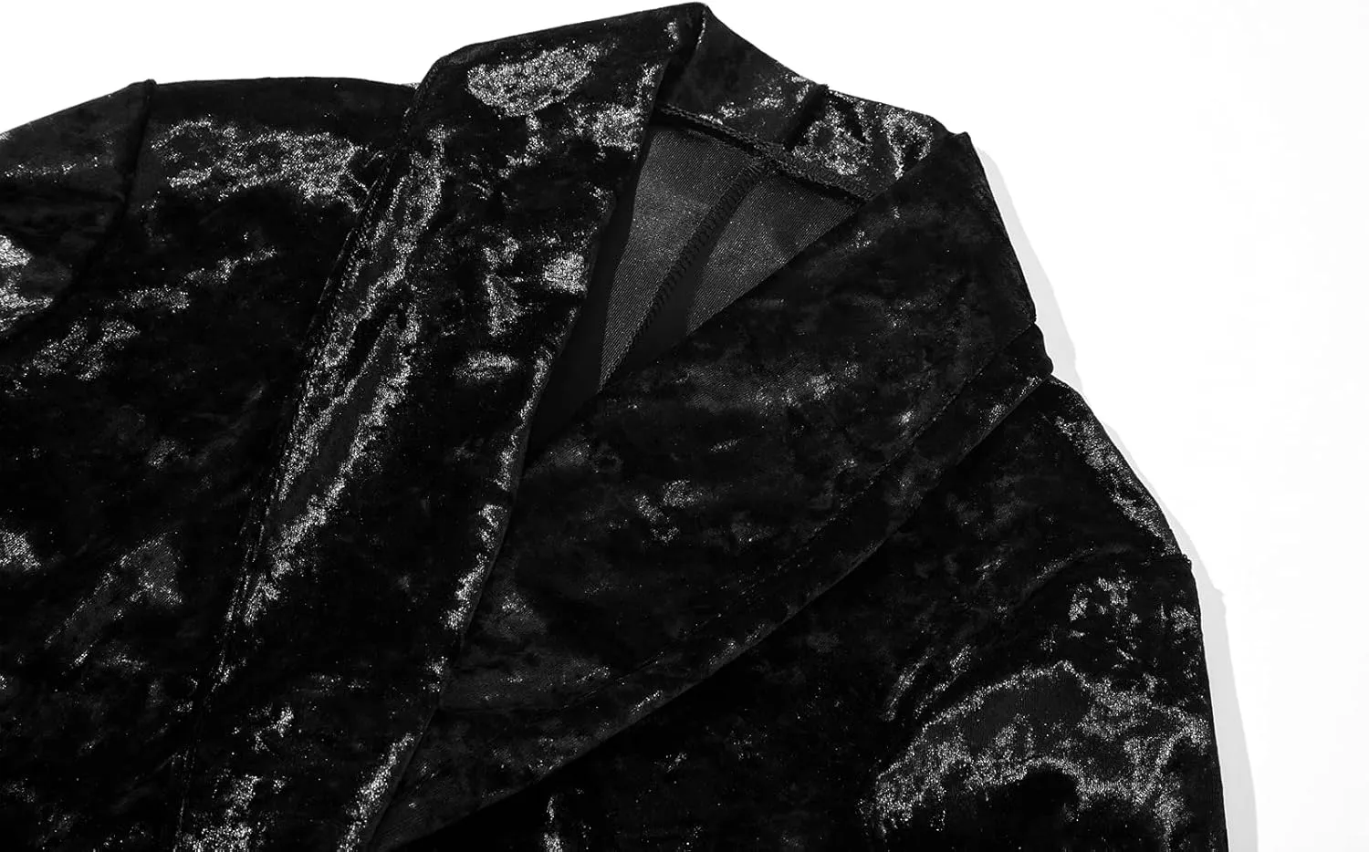 Women's Velvet Lapel Collar Open Front Long Cardigan Trench Coat