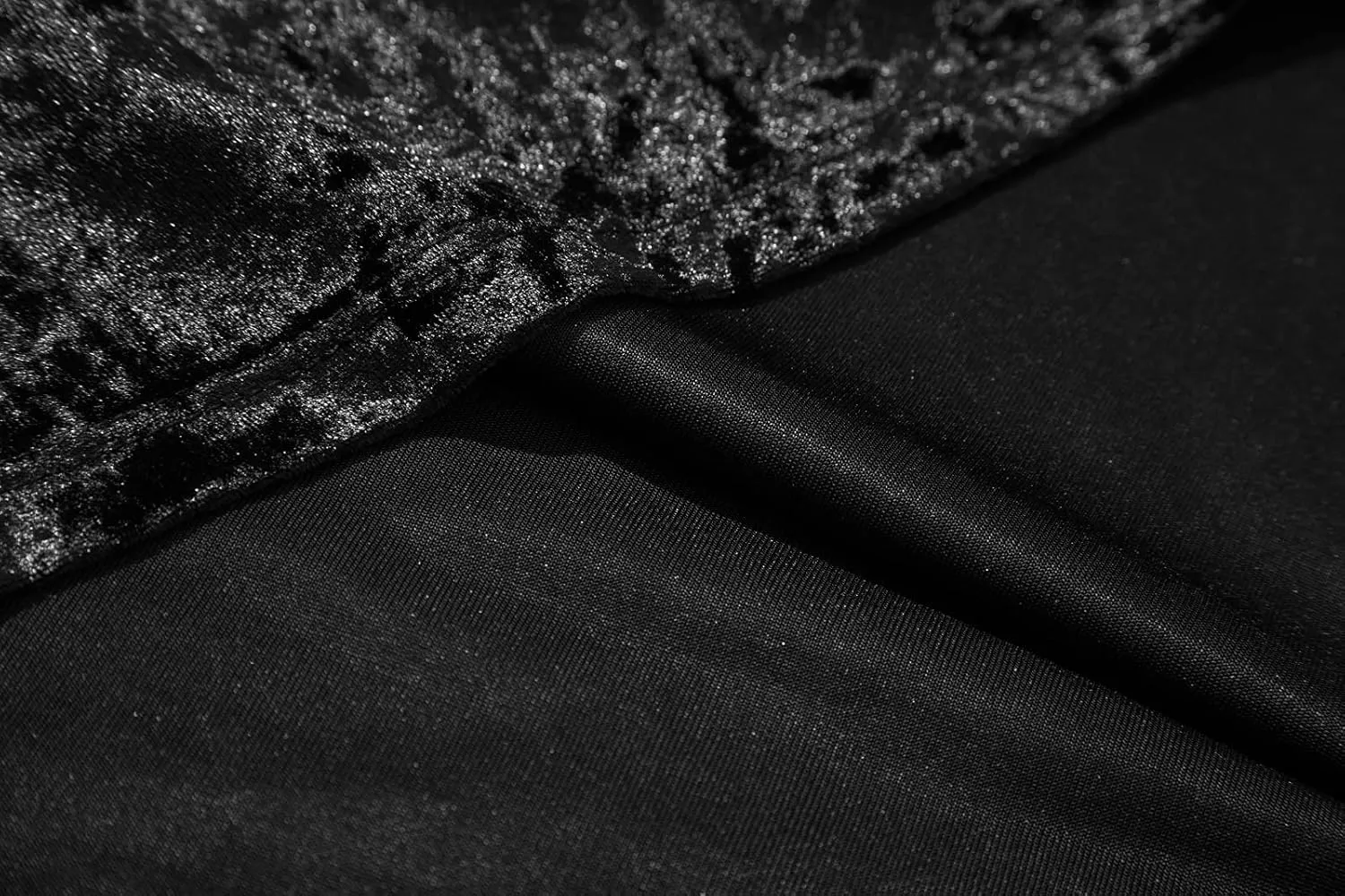 Women's Velvet Lapel Collar Open Front Long Cardigan Trench Coat
