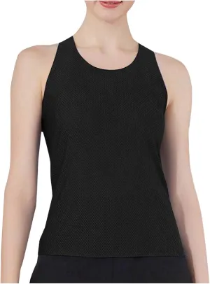 Womens Workout Tank Tops Summer Sleeveless Mesh Quick Dry Athletic Shirts Casual Fashion Solid Comfortable Blouse